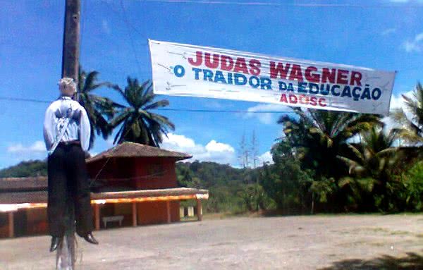Imagem Wagner é escolhido para malhação de Judas em Ilhéus
