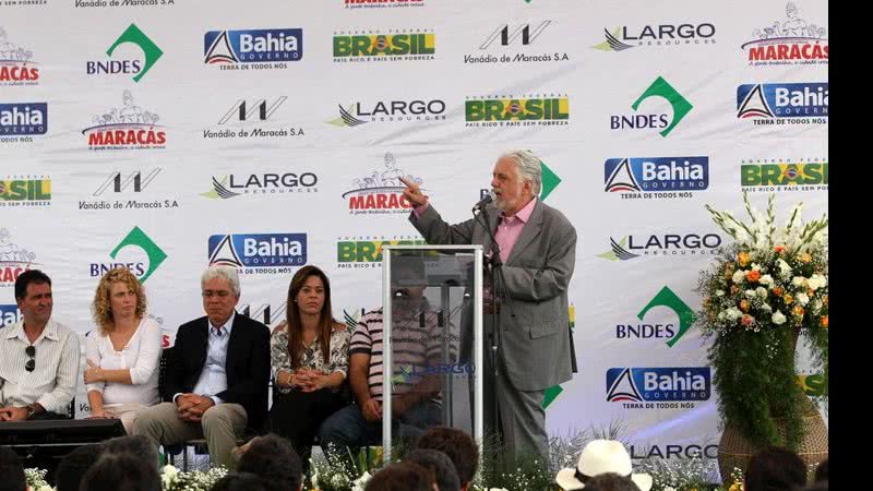 Imagem Wagner participa do lançamento da primeira mina de vanádio das Américas
