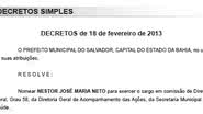 Imagem Candidato a vice de Kertész é nomeado na SMS de ACM Neto