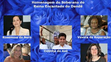 Imagem Prefeito Netinho  homenageia "súditas rebolativas do Reino do Dendê"