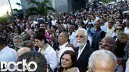 Imagem Márcio Paiva presta últimas homenagens a Rilza. "Grande mulher"