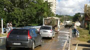 Imagem Só limparam as ruas porque o prefeito vem, critica morador do Bairro da Paz