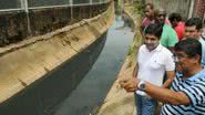 Imagem Operação Chuva 2013: prefeito vistoria obras