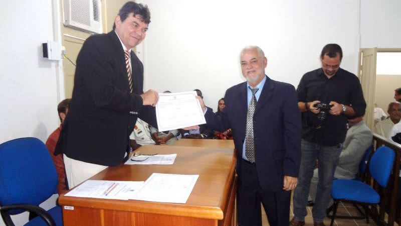Imagem Arnaldo é diplomado em Ibicoara 