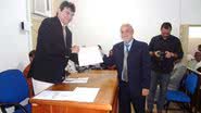 Imagem Arnaldo é diplomado em Ibicoara 