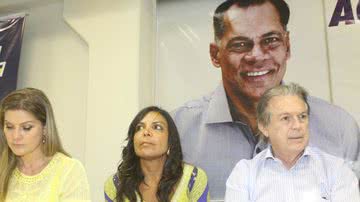 Imagem João Henrique e Tatiana Paraíso chegam para filiação ao PSL