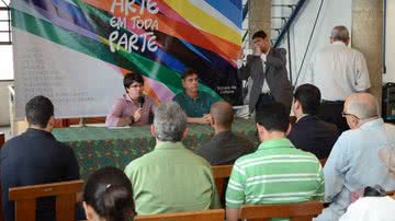 Imagem Guilherme Bellintani apresenta editais para o Arte em Toda Parte