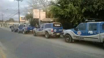 Imagem PMs recolhem viaturas em municípios do interior da Bahia