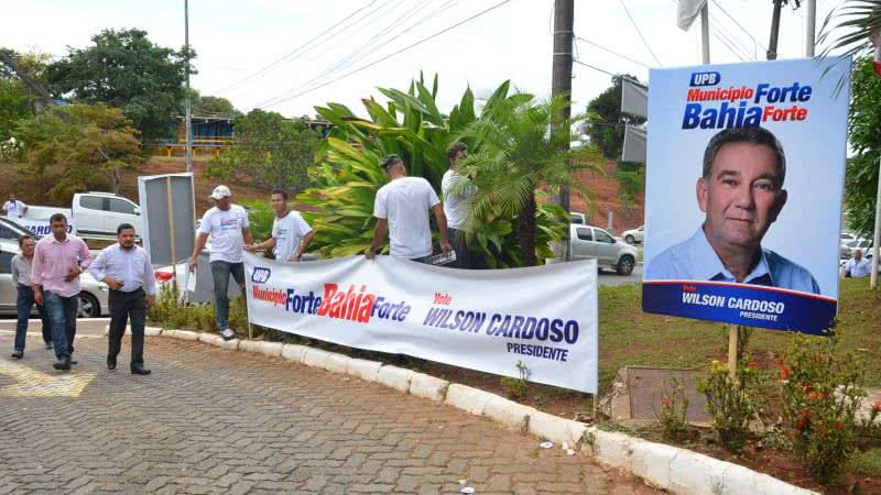 Imagem Wilson Cardoso chega para votar e diz ter 202 votos a favor