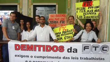 Imagem Demitidos, ex-funcionários acusam FTC de "calote"