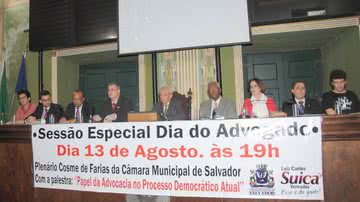 Imagem Câmara celebra Dia do Advogado