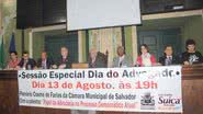 Imagem Câmara celebra Dia do Advogado