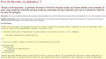 Imagem Site da Câmara Municipal de Salvador fora do ar