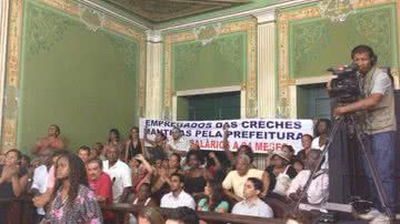 Imagem Trabalhadores das creches: “Fora Bacelar, já chegou a sua hora”