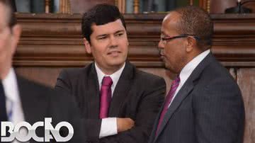 Imagem Vereadores comemoram obras da passarela da Madeireira Brotas