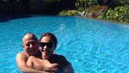 Imagem Dirceu aproveita piscina com namorada e esquece condenação