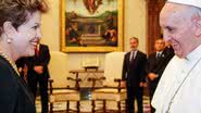 Imagem Papa diz a Dilma que ficou comovido com Santa Maria 