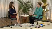 Imagem Dilma fala em ‘dialogar’, mas se incomoda com perguntas em entrevista ao vivo