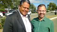 Imagem Elve e Antônio Brito juntos em 2014