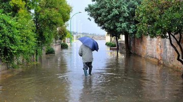 Imagem Ciclone provoca fortes chuvas Sardenha e deixa 2.700 pessoas desalojadas