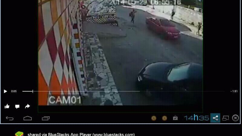 Imagem Vídeo: bandidos roubam carro e pertences à luz do dia em Águas Claras 