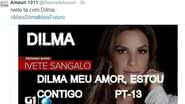 Imagem Aliados propagam cartaz falso de Ivete Sangalo anunciando apoio a Dilma 