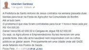 Imagem Prefeitura de Santo Antônio de Jesus gasta R$ 104 mil com bandas e justifica