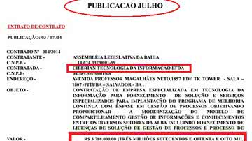 Imagem Nilo explica contrato milionário com empresa acusada de prestar mau serviço
