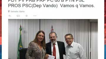 Imagem Deputados do PSB apoiam Nilo na eleição da presidência da Alba