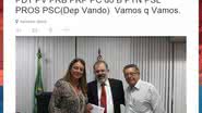 Imagem Deputados do PSB apoiam Nilo na eleição da presidência da Alba