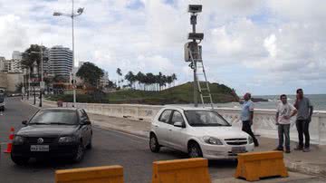 Imagem Radares começam operar segunda na Barra; velocidade máxima será de 30km/h