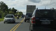 Imagem São João: movimento intenso na estrada que liga Cruz a Santo Antônio
