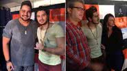 Imagem Luan Santana posa com cantor da Torres da Lapa em São Gonçalo dos Campos