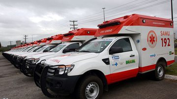 Imagem Salvador e mais nove municípios da RMS ganham 15 ambulâncias do SAMU