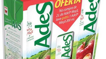 Imagem Suco AdeS está impróprio para o consumo e Unilever anuncia recall