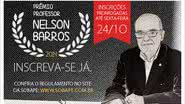 Imagem Terminam nesta sexta (24) inscrições para o Prêmio Professor Nelson Barros