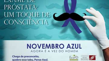 Imagem  Novembro Azul: Fundação José Silveira realiza ações para a saúde do homem