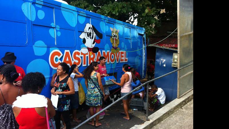 Imagem Castramóvel atende no bairro de Ilha Amarela