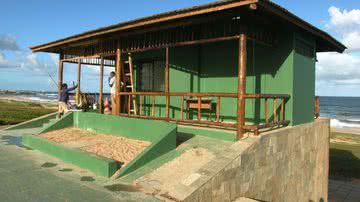 Imagem Posto salva-vidas e colônia de pescadores passam por requalificação