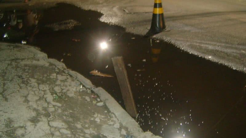 Imagem Você Repórter: alagamento na Caixa D'água é recorrente, diz leitor 