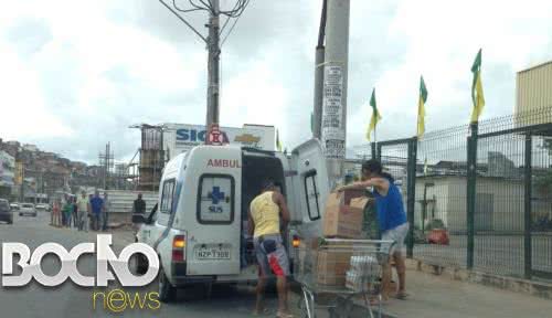 Imagem Sesab se exime de responsabilidade de ambulância que virou carreto de compras