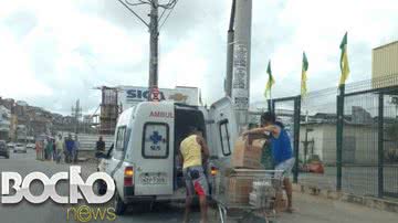 Imagem Sesab se exime de responsabilidade de ambulância que virou carreto de compras