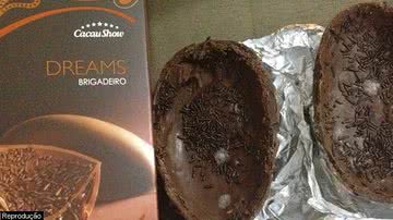 Imagem Cacau Show é notificada por vender ovo de Páscoa mofado, anuncia Procon