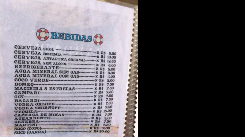 Imagem Cerveja a R$ 9,50 e caldo de sururu por R$ 16 é realidade na Bahia