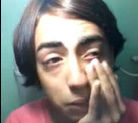 Imagem Vídeo: fã "Barteus" chora após fim de namoro 