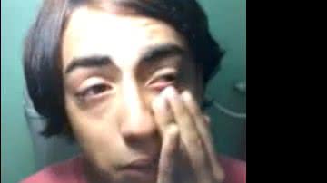 Imagem Vídeo: fã "Barteus" chora após fim de namoro 