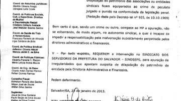 Imagem Desvio de dinheiro: coordenador do Sindseps nega acusações