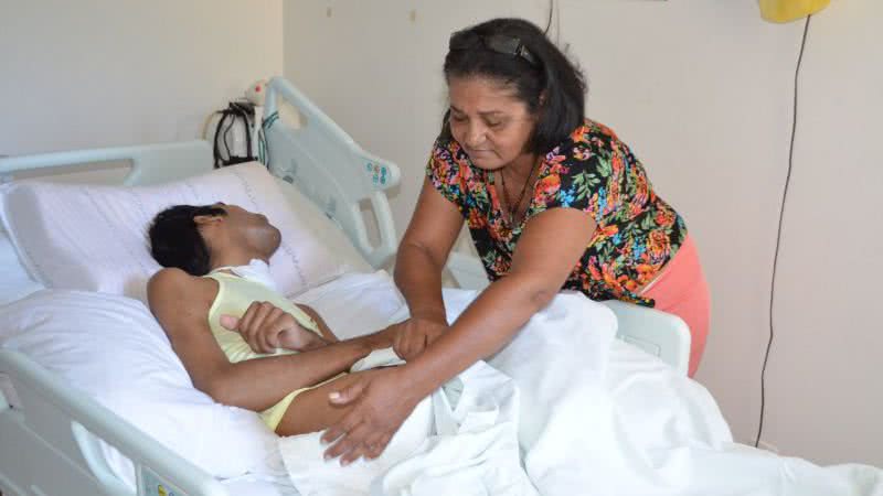 Imagem Perrone está em estado vegetativo, aponta boletim médico