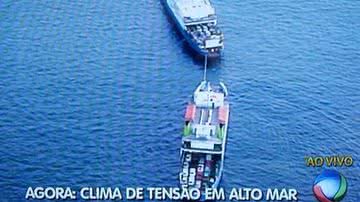 Imagem Problema no leme deixou ferry à deriva