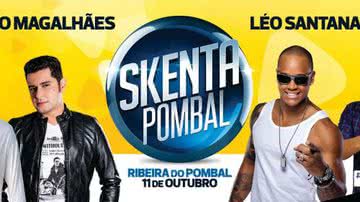 Imagem Saulo Fernandes e Léo Santana se apresentam no Pombal